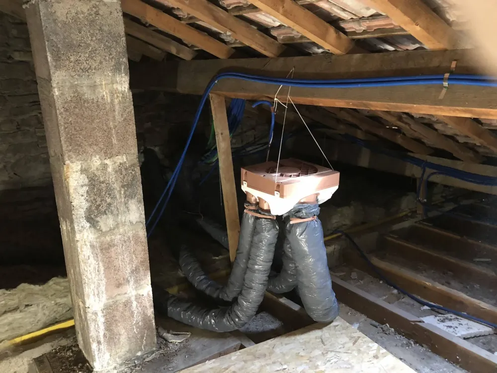 Chauffage près de Saint-Claude
